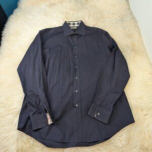 Burberry Dark Blue Dress Shirt
